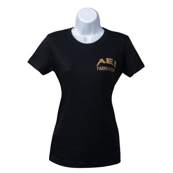 AEI Fabrication Shiner Womens T-Shirt In black