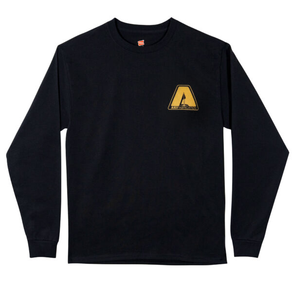 AEI Fabrication New Shiner Mens Long sleeve T-Shirt (Black)