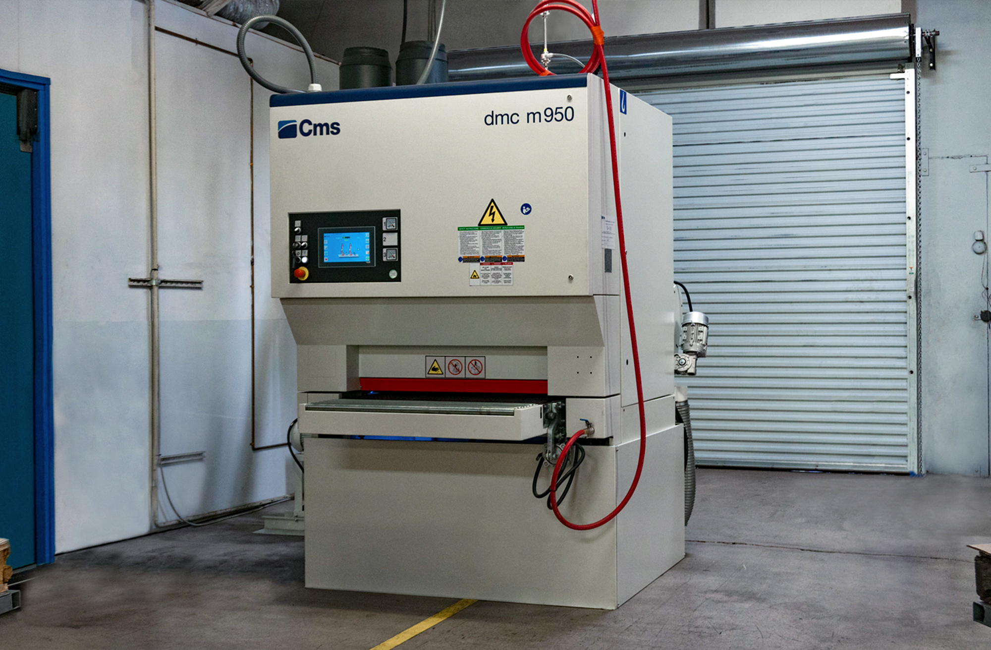 CMS dmc m950 deburring machine